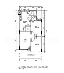 Blk 172 Yishun Avenue 7 (Yishun), HDB 3 Rooms #617037151